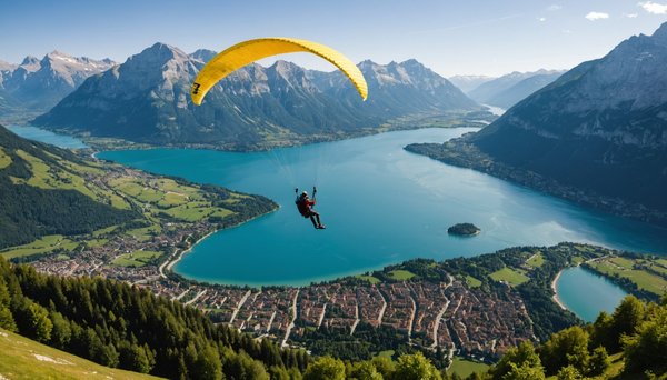Éveillez l'aigle en vous : le parapente à annecy vous attend !